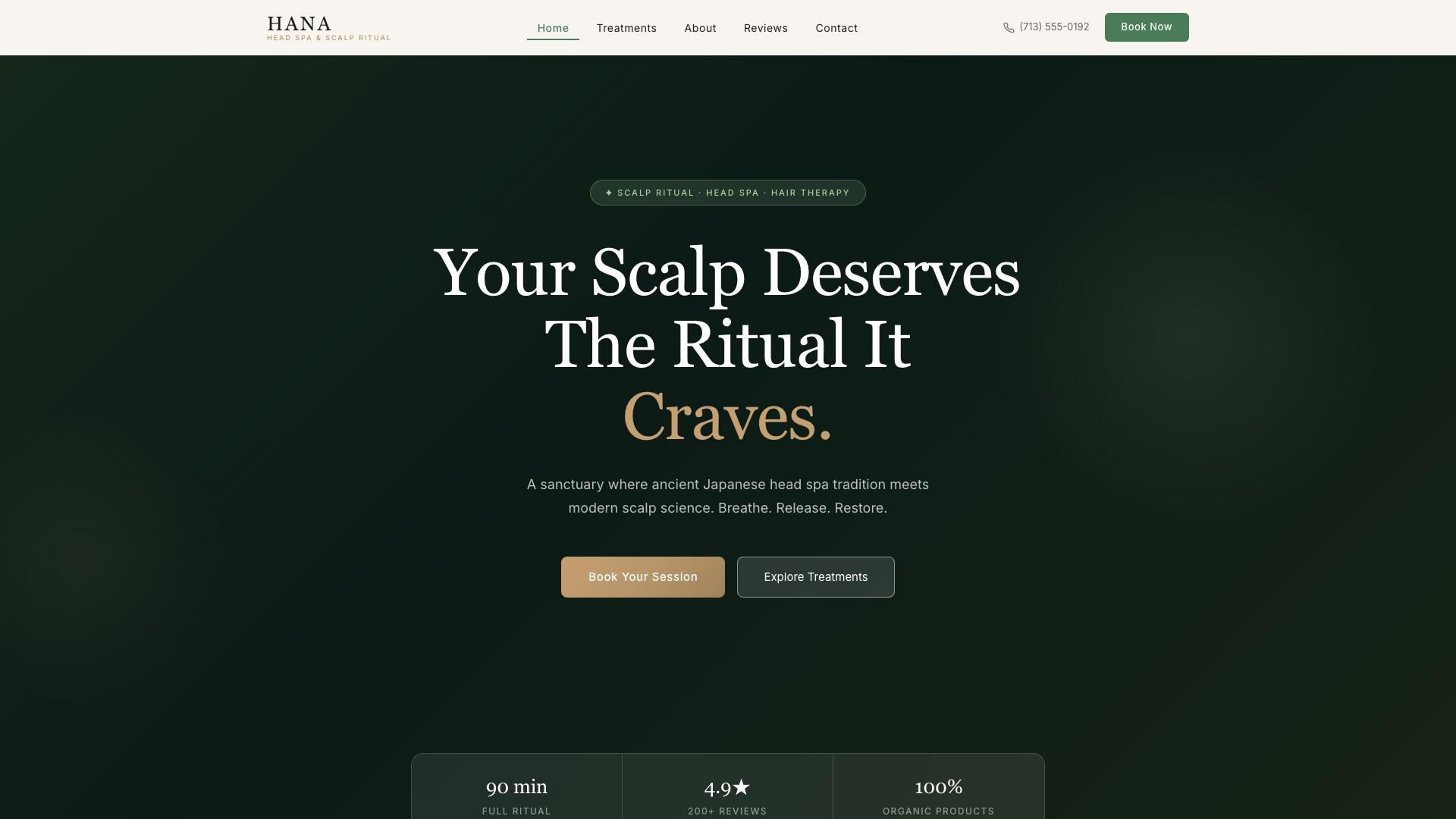 Head Spa & Scalp Ritual